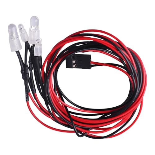 RC Car Lights 4Leds Light Kit Headlights Taillight for Traxxas Slash Arrma Axial SCX10 Redcat Losi Tamiya HSP HPI RC4WD RC Car Truck Tank Crawler