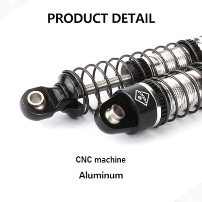 HobbyPlus Arktos Shocks For HobbyPlus CR18P Arktos 6x6 Upgrades | 59MM Long Travel Shock Absorber With Soft Hard Spring 1/18 RC Crawler