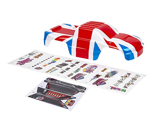 SummitLink Custom Body UK Royal Union Flag Style Compatible for 1/10 Scale RC Car or Truck (Truck not Included) ST-UK-01
