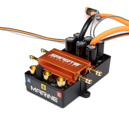 Spektrum Accessories 200 Amp Brushless Smart Marine ESC 12S, SPMXME1200