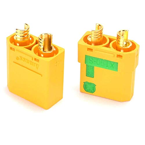 FLY RC 5 Pairs Amass XT90S XT90-S XT90 Connector Anti-Spark Male Female Motor Adapter for Battery ESC and Charger Lead for RC Car Truck - style: XT90-S Connector