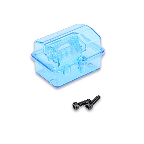 GOTOTOP Receiving Box,RC Plastic Receiver Protector for Huanqi727 / Slash RC Car Remote Control ESC Accessory,1.5 x 2.2 x 1.4inch