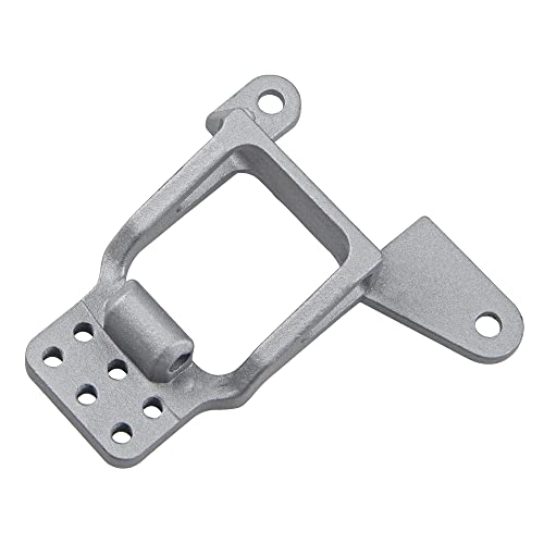 RC Shock Towers Mount Front & Rear Shock Tower Shock Absorbers Mount Bracket Compatible with Traxxas TRX-4 Bronco 1/10 RC Crawler Upgrade Parts (Silver) - size: Silver
