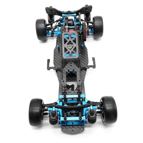 DIY RC Car Rear-Drive Drift Racing Frame for 1/10 Mini-Size RC Car Frame Drift Car Kit Version RC Frame Drift Car Kit