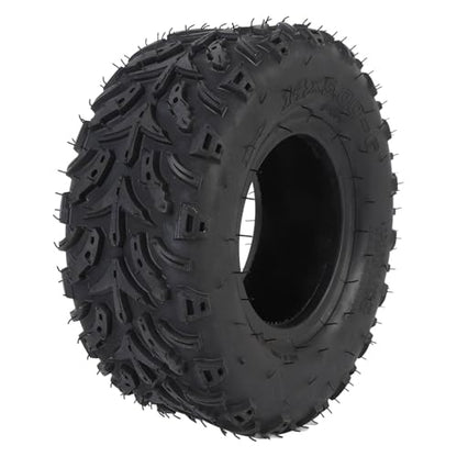 KIMISS 14x5.00-6 Tubeless Vacuum Tire for ATV, UTV & Cart, All Terrain Front Wheel with Rim, 6" Rubber Tire for Off Road Go Kart & Mini Bike