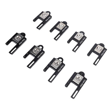 Keenso RC Crawler Body Mounts, 8Pcs Adjustable Magnet Post Kit, Lightweight for 1/8 1/10 RC Cars
