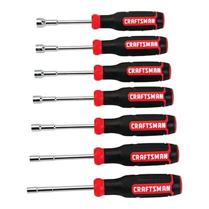 CRAFTSMAN Screwdriver Nut Driver, SAE/MM, 7-Piece Set (CMHT65081) - style: Old Version