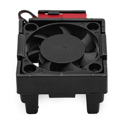 Plastic RC ESC Cooling Fan #3340 RC Spare Parts for TRAXXAS VXL-3S Slash/Rally/Bandit/Stampede RC Car (Black) - color: Black