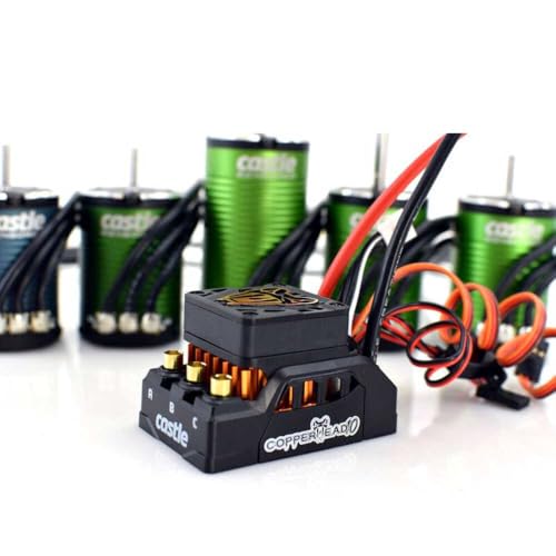 Castle Creations 1/10 Copperhead 1406-5700Kv Sensored Brushless ESC/Motor Combo, CSE10016602