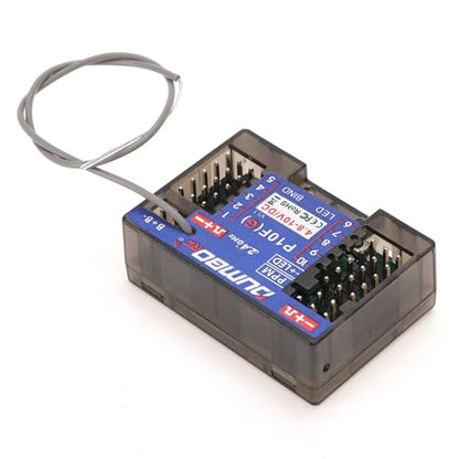 Dumborc 2.4Ghz Remote Receiver 10 Channel 2PCS P10FG RC Car Receiver for Dumbo rc DDF-350 Transmitter