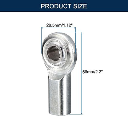 CF7 Rod End Bearing Heim Joints, 7/16 x 7/16-20 Right Hand Female Thread Heim Joint with Jam Nuts 2pcs - size: 7/16"