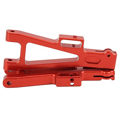 Metal RC Suspension Arm Set for JLB 1/10 Truck, Sturdy and Durable Front Rear Forearm, Perfect for DIY Upgrade, (Red) - color: red
