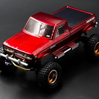 Aluminum Side Step Running Board Foot-Plate Slider for Redcat Ascent-18 1/18 Scale RC Rock Crawler Upgrades,1 Pair