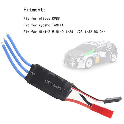 Rc 18a Mini Scx24 Esc, Scx24 Brushless Esc, Brushless Motor Controller Fit for Wltoys K989 Rc Car Model