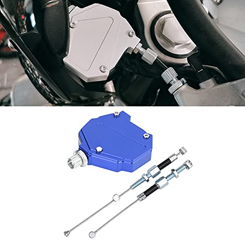 BRRNOO Clutch, Aluminum Alloy Clutch Box Aluminium Alloy Universal Modification Brake for Motorcycles and ATVs (Blue) - color: Blue