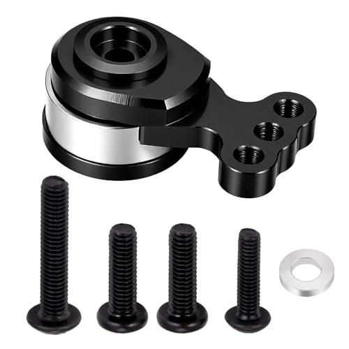 25T Servo Horn Servo Saver Arm for Tamiya 1/10 TT02 TT2S RC Drift Car Upgrade Parts (Black) - color: Black