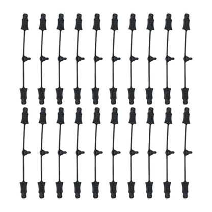 DYNWAVE RC Rubber Retainer Pull Tabs RC Car Accessories Utility Easy Installation Professional High Performance Body Clip Retainer, 20 Pieces