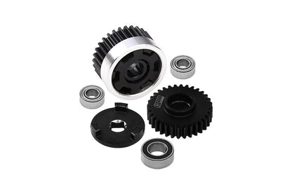 GPM 40Cr Steel IDLE and CUSH Drive Gear Set for LOSI 1/18 Mini LMT 4X4 Brushed Monster Truck RTR-LOS01026