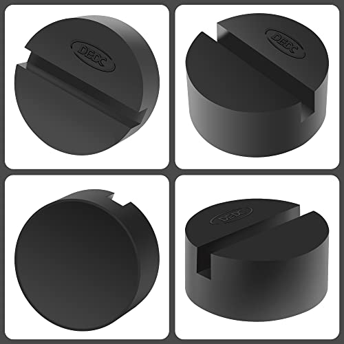 DEDC Floor Jack Pad Universal Jack Stand Rubber Pinch Protector Car Adapter 1 Pack, Oil Change Mush Haves, Change Tire Repair Tires Oil Must Have, for Car SUV Truck Pickup Sedan MPV Wagon