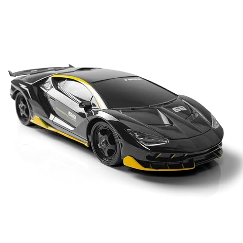 RC Drift Car Remote Control Car 2.4GHz 1/24 4WD 15KM/H High Speed Racing Sport with LED Lights Drifting Tire Toy for Adults Boys Girls Kids Gift - color: Black