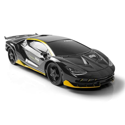 RC Drift Car Remote Control Car 2.4GHz 1/24 4WD 15KM/H High Speed Racing Sport with LED Lights Drifting Tire Toy for Adults Boys Girls Kids Gift - color: Black