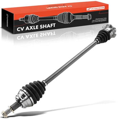 A-Premium Front Right Passenger Side CV Axle Shaft Assembly | Compatible with Audi TT 2000-2002 & Volkswagen Beetle 1998-2005, Golf 1999-2006, Jetta 1999-2005, Replace# 1J0407272AL - style: Front Passenger Side