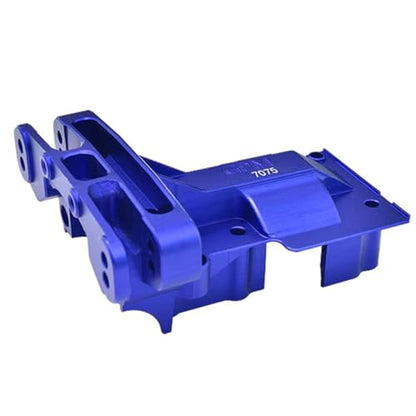 GPM Aluminum 7075-T6 Rear Upper Bulkhead for TRAXXAS XRT X-Maxx 8S Monster Truck (Blue) - color: Blue