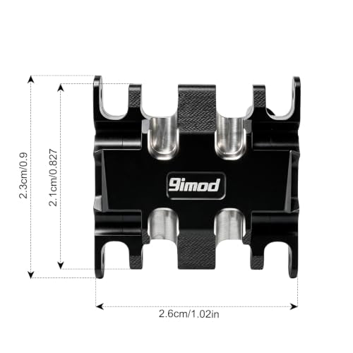 SCX30 Aluminum Skid Plate for 1/30 RC Crawler Chassis Skid Plate Upgrade Replacement Part - color: Aluminium