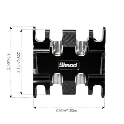 SCX30 Aluminum Skid Plate for 1/30 RC Crawler Chassis Skid Plate Upgrade Replacement Part - color: Aluminium