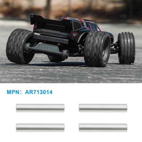 ECSiNG 3x17mm RC Axle Pins Replace OEM AR713014 Compatible with ARRMA 1 10 Scale 3S 4S MEGA 10 Pack - size: 3x17mm