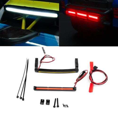 LSG RC Headlight Taillights kit for 1/14 Arrma Mojave Grom Upgrades Parts | RC Front Rear LED Lights Set Upgrade Part, Durable & Lightweight
