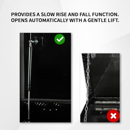 48 inch Truck Tool Box,Aluminum Truck Bed Tool Box w/Handled Locks and keys,Universal Fit for Pickup‌ Truck,Trailer,Vehicle,UTV,ATV-Black,48 X 19.5 X 17.5 inch - color: Black, size: 48 x 19.5 x 17.5 inch