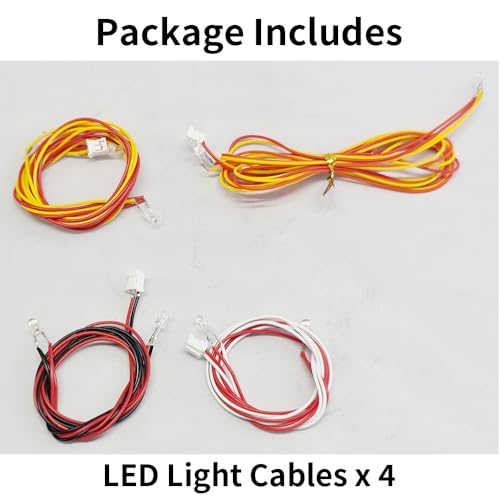 WPL LED Light Kit [C74 Jimny Exclusive] Headlight Taillight Upgrade Parts RS Product Suzuki JA11 Off-Road RC Car 4WD Authentic Lighting Accessory C74-JM70