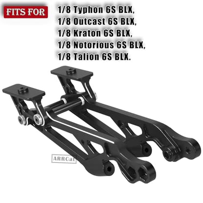 Aluminum Wing Mount Upgrades - Compatible with Typhon, Outcast, Kraton, Notorious, Talion, Replaces AR320347 (Black) - color: Black (Wing Mount Set)
