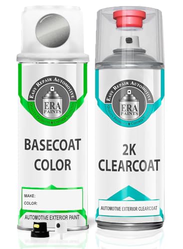 ERA Paints 1D2 - Thunder Cloud Metallic for SCION Exact Match Automotive Touch Up Paint Spray - 2K Essential Kit - style: Spray - 2K Essential Kit