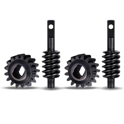 GOUPRC 2/16T Steel Differential Gear Worm Gear for SCX30 1/30 Axial RC Crawler Upgrades, 2 Pairs - style: 16T of 2 Pairs