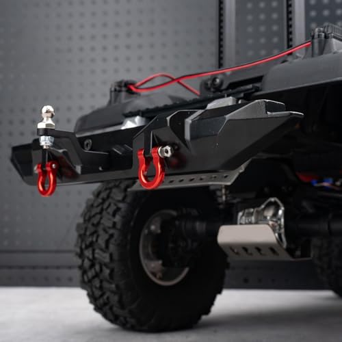 Alloy RC Rear Bumper for 1/10 RC Crawler TRX-4 SCX10 II 90046