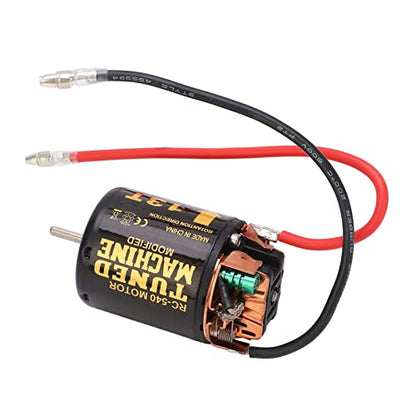 Brushed Motor ESC Combo, 540 Brushed Motor with 65A ESC for Axial for Scx10 90046 RC Car