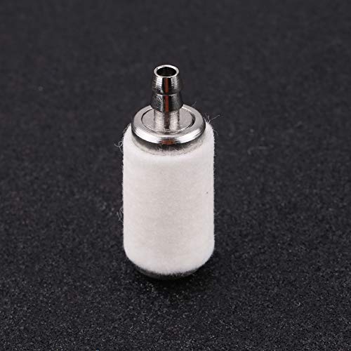 Drfeify RC Anti Foaming Filter, RC Airplane Gasoline Fuel Accessory with Wool Heavy Filter Anti Foaming for Preventing Oil Leakage