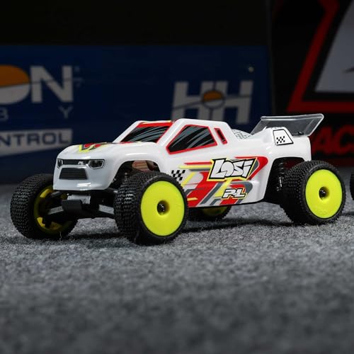Losi Micro-T 1/28 2 Wheel Drive White RTR LOS-1392T1 - color: White