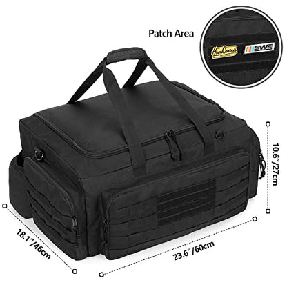 GOBUROS RC Car Bag for 1/8 and 1/10 Car, RC Carry Case(Patent Design) | Compatible with Traxxas 1/8 Car, Multi-Pockets to Store Tools and Accessories, Adjustable Shoulder Strap for Easy Carrying