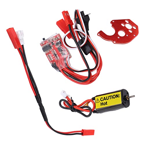 050 66T Brushed Motor and 30A ESC Combo for Axial SCX24 AXI90081 AXI00002 /24 Scale RC Crawler Upgrades