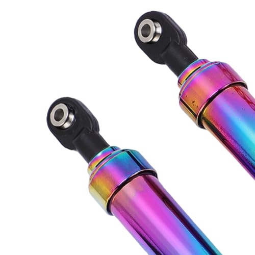 Fabater 105mm RC Shock Damper, Oil Pressure Damping Aluminum Alloy RC Oil Damper, Colorful with Offset Cap for 1/10 1/12 /14/16 Scale Buggy Truggy On Road Off Road