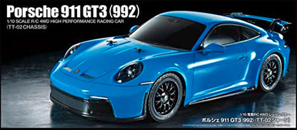 TAMIYA 1/10 Porsche 911 GT3 992 TT-02 TAM58712A Cars Elec Kit 1/10 On-Road
