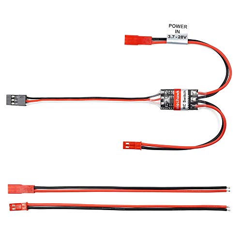 RC Remote Controlled AUX on/Off Electronic Switch Relay for Car Truck Boat LED Light Drone (8A) - style: 8A