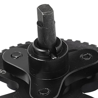 Generic Durable 54T Aluminum Steel Differential Slipper Clutch for Slash 4x4 (Black) - color: Black