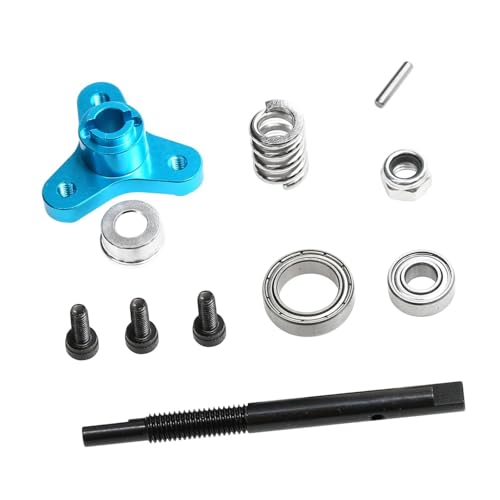 DYNWAVE RC Car Clutch Combination Assembly 1/10 Parts Easy to Use RC Car Replacement Part Clutch Combo for 2WD XL5vxlslipper, Blue - color: Blue