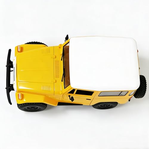 RC Rock Crawler, 2.4Ghz All Terrain Remote Control Car for Adults - color: Yellow