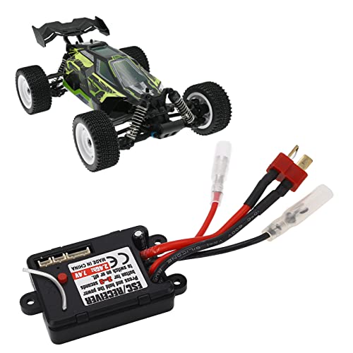 RC Brushed ESC, 30A Waterpr001f Electronic Speed Controller for SCY 16101 16102 16103 16201 1/16 RC Car, Fit for RC Car Remote Control Car Electric Speed Controller