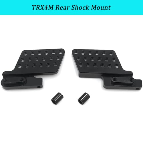MORLORDY 4Pcs RC Front Rear Shock Mount Adjustable Height Shock Damper Holder Towers Bracket for TRX4M Bronco Defender 1/18 RC Crawler Car